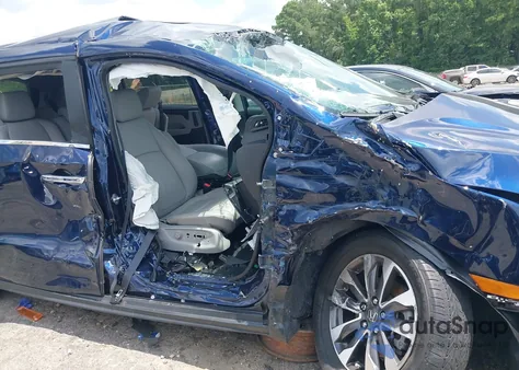 2023 Honda Odyssey Ex-L из США, поврежденный, VIN 5FNRL6H61PB067180